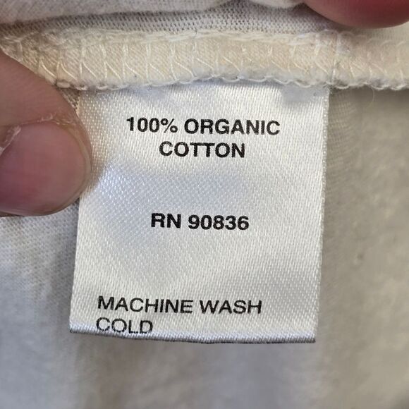 PCDS Earth Day 2012 Cream Short Sleeve 100% Organic Cotton T-Shirt S - Picture 8 of 16